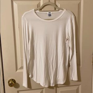 Along sleeve White Top